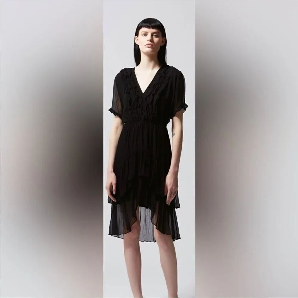 The Kooples Elegant Black Women's Dress, S